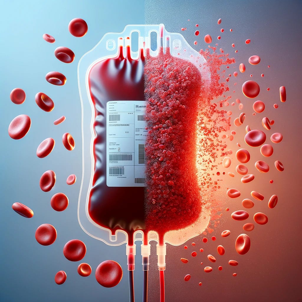 Chip and Method for Removing Red Blood Cells from Whole Blood
