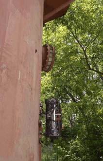 Open in browser for GIFs!  From left to right: (a) robot with magnetized feet climbing metal structure (b) oh, good: this flying SPIDAR quadruped uses ducted thrusters to walk and fly, but (c) no need to fear: Optimus Prime is here to save the day