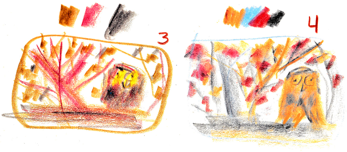 Beth Spencer Color tests 3 and 4