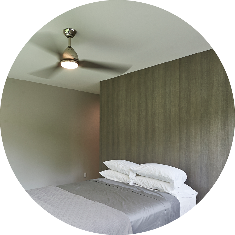 Accent wall in in the bedroom, Avec Design+Build.