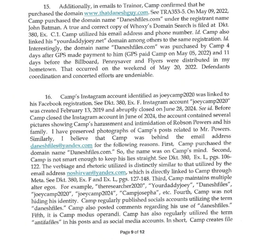 Yet Another Debunked Danesh Claim