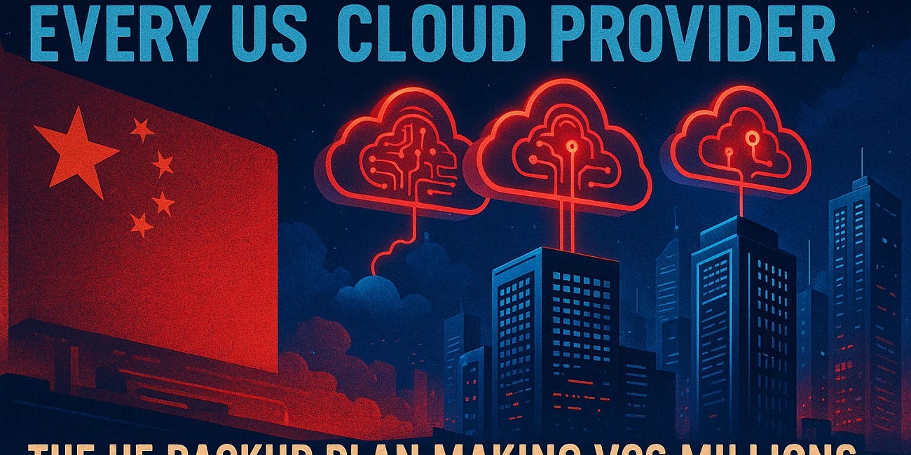 🔮 China Just Outlawed Every US Cloud Provider - The HE Backup Plan Making VCs Millions