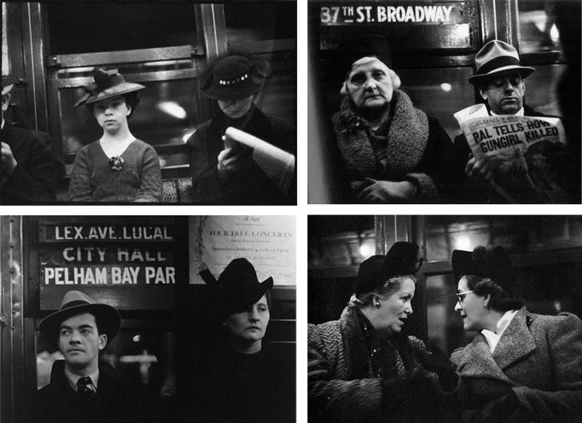 Walker Evans | Subway Pictures | Candid Camera | The Met