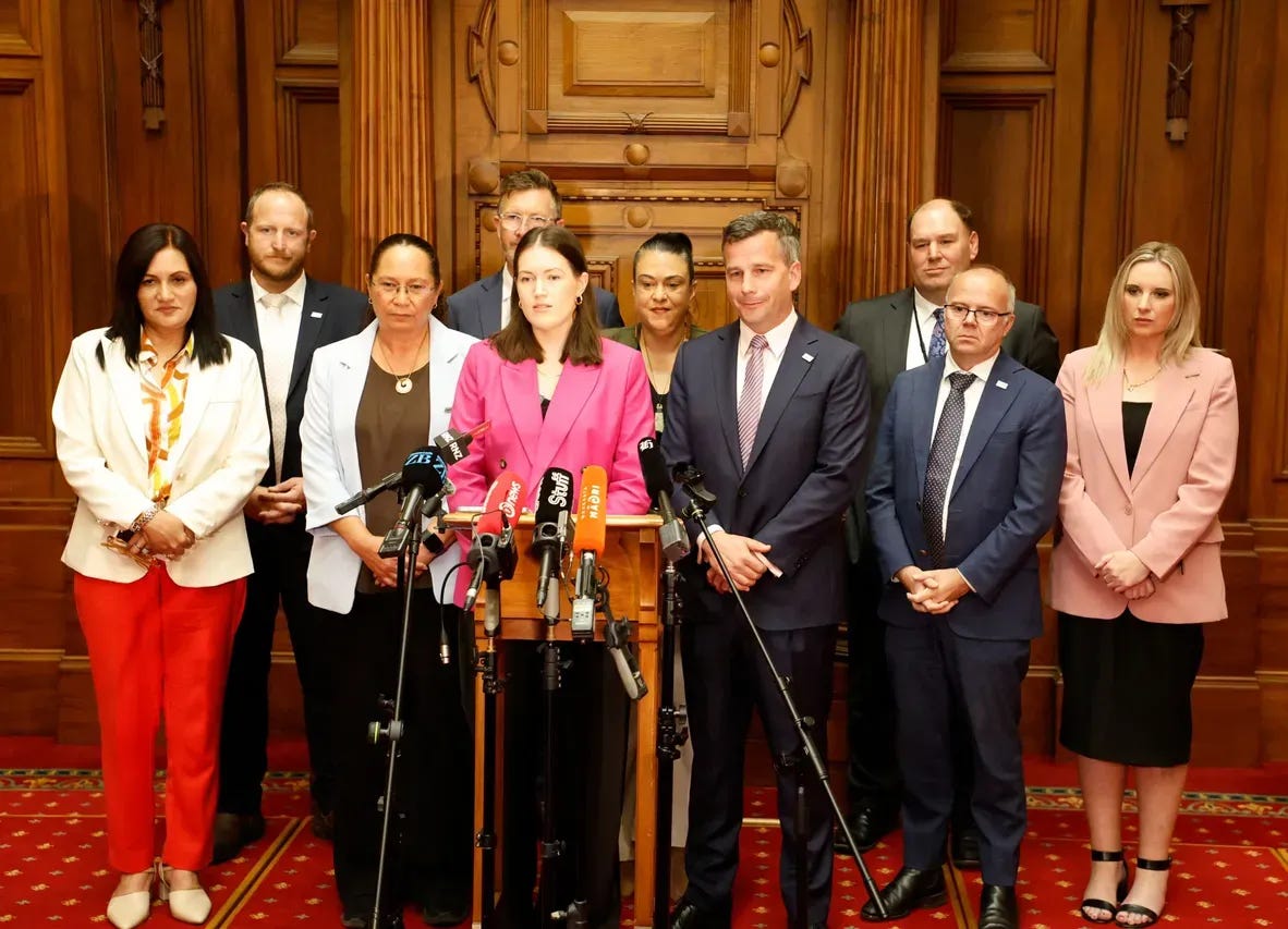 ACT Party caucus. ACT Party caucus.