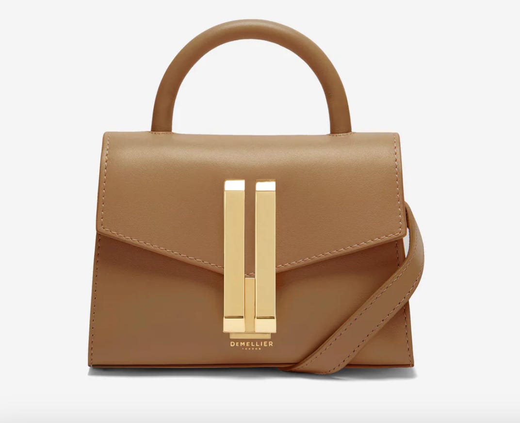 demellier bag as seen on kate middleton