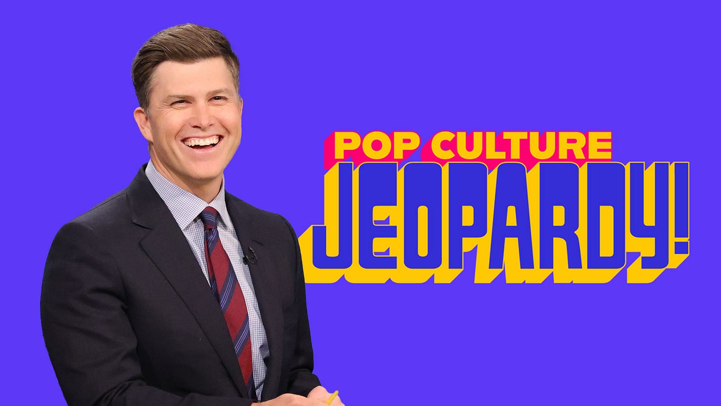 Colin Jost To Host Pop Culture 'Jeopardy!' Spinoff For Prime Video
