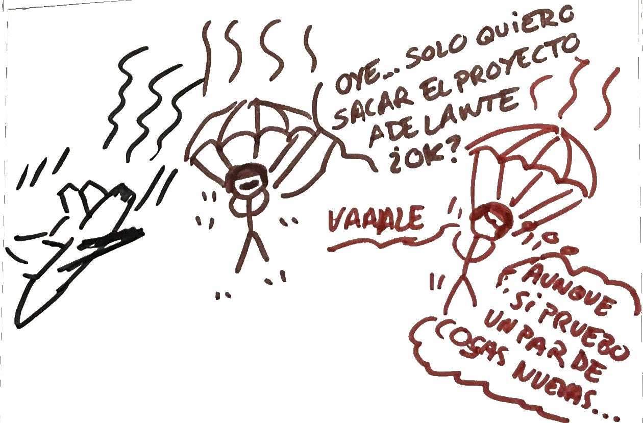 Cuando tu hijo crezca, también le pondré de los nervios