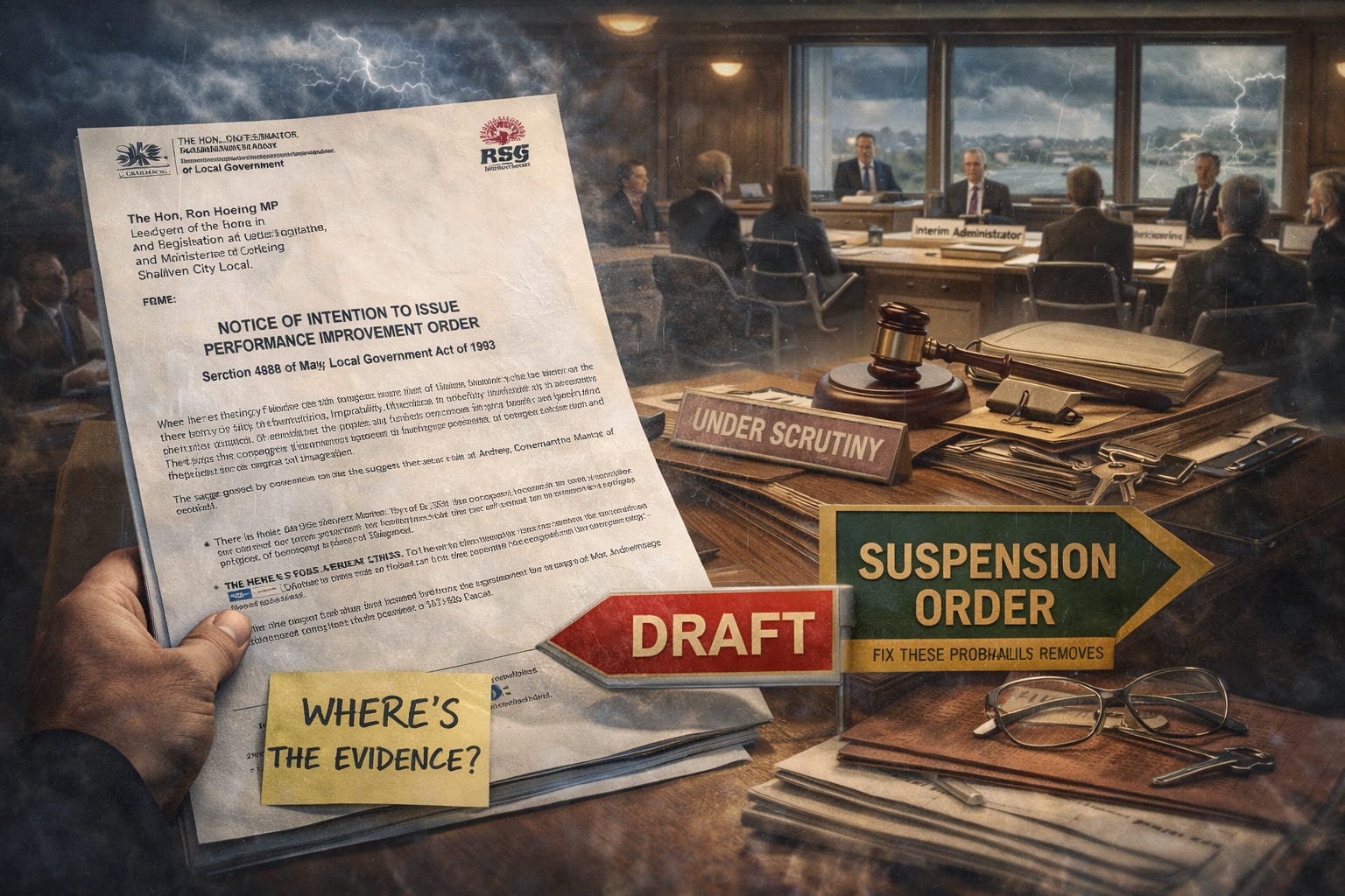 Reverse Draft Order Example “It’s Just a Draft” — Until It Isn’t: Shoalhaven’s Recruitment Order ...