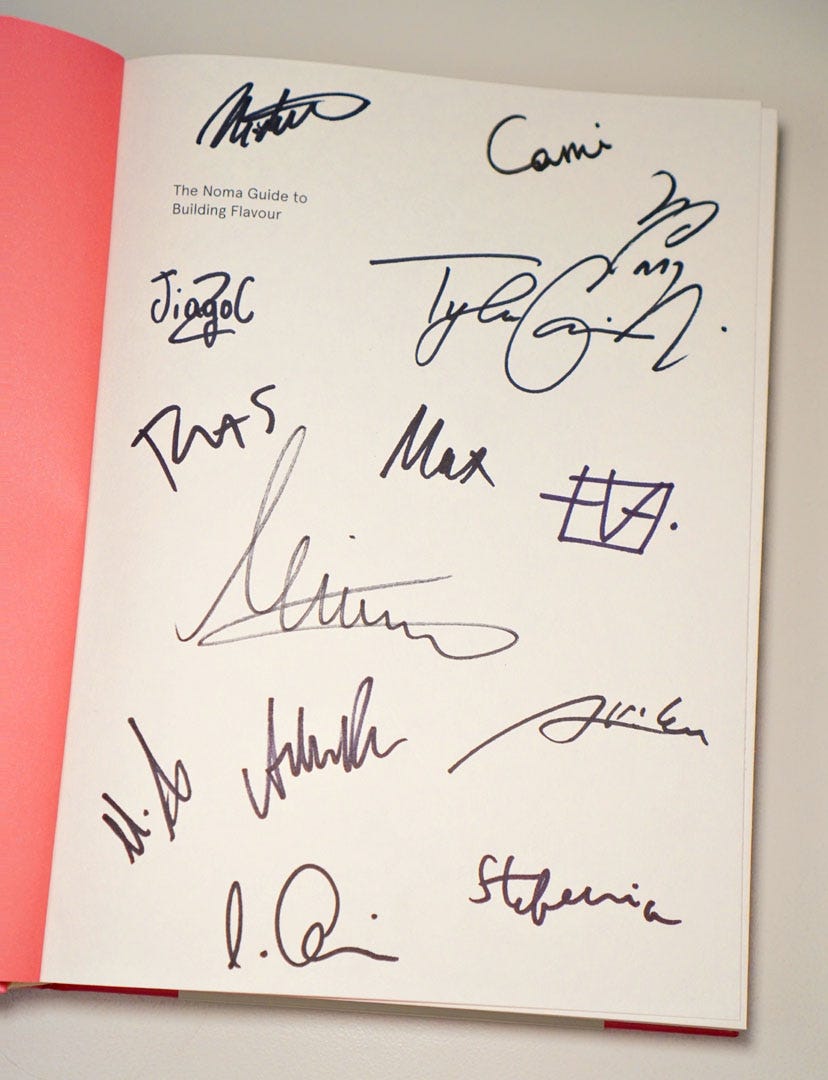 The Noma Guide to Building Flavour (Signed Title Page)