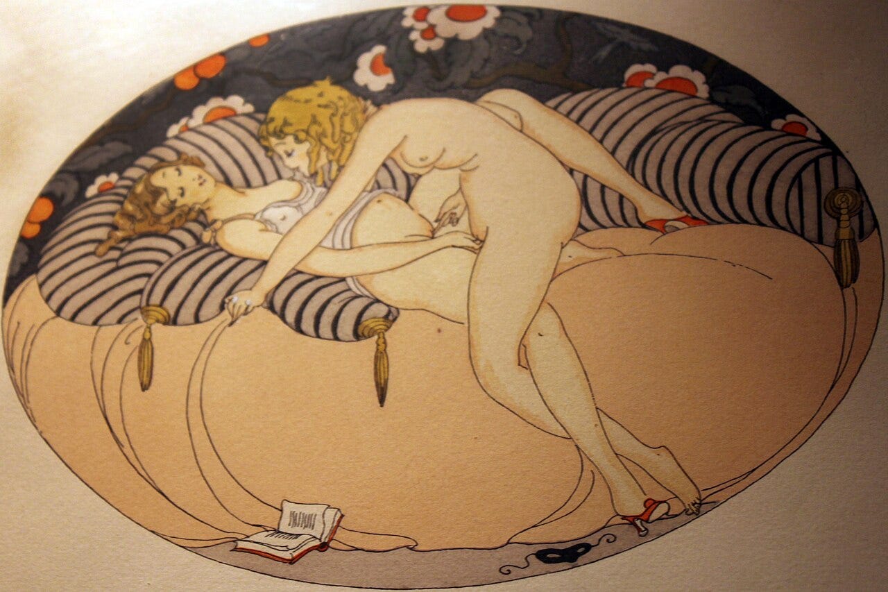 Gerda Wegener women scene