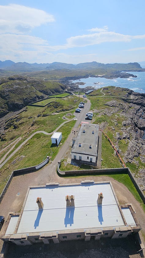 Views of Ardnamurchan lighthouse.
