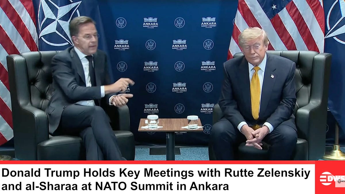 Trump's Continues Humiliating Self And America At NATO
