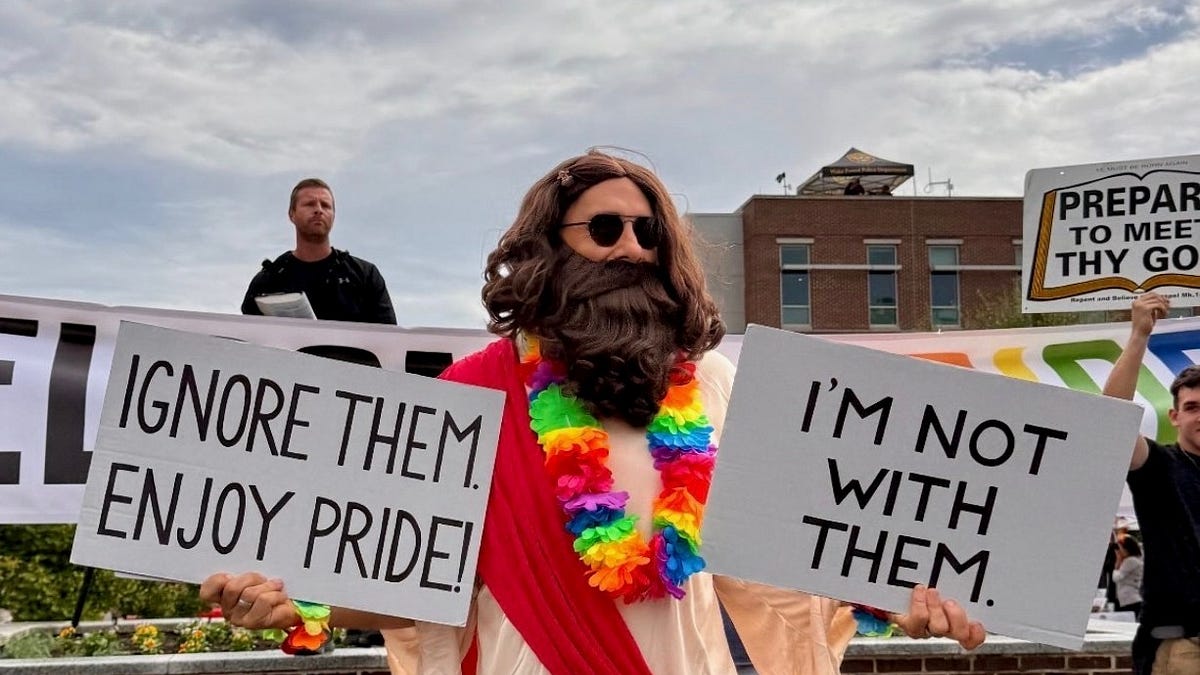 I Went To Pride Dressed As Jesus. Here’s What Happened...