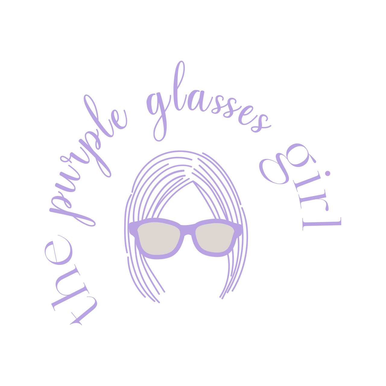 The Purple Glasses Girl