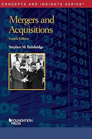 Mergers and Acquisitions (Concepts and Insights)