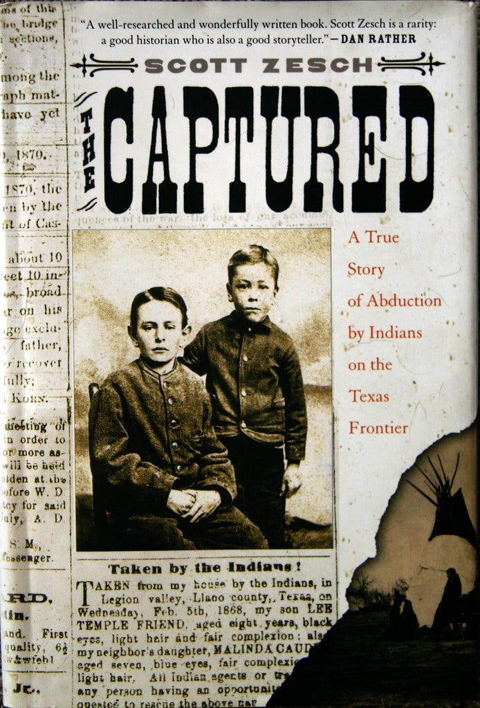 The Captured by Scott Zesch | Current book I am reading ...