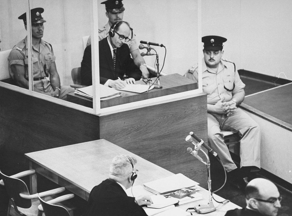 Eichmann: Trial as National Catharsis - Photographs | Holocaust Encyclopedia