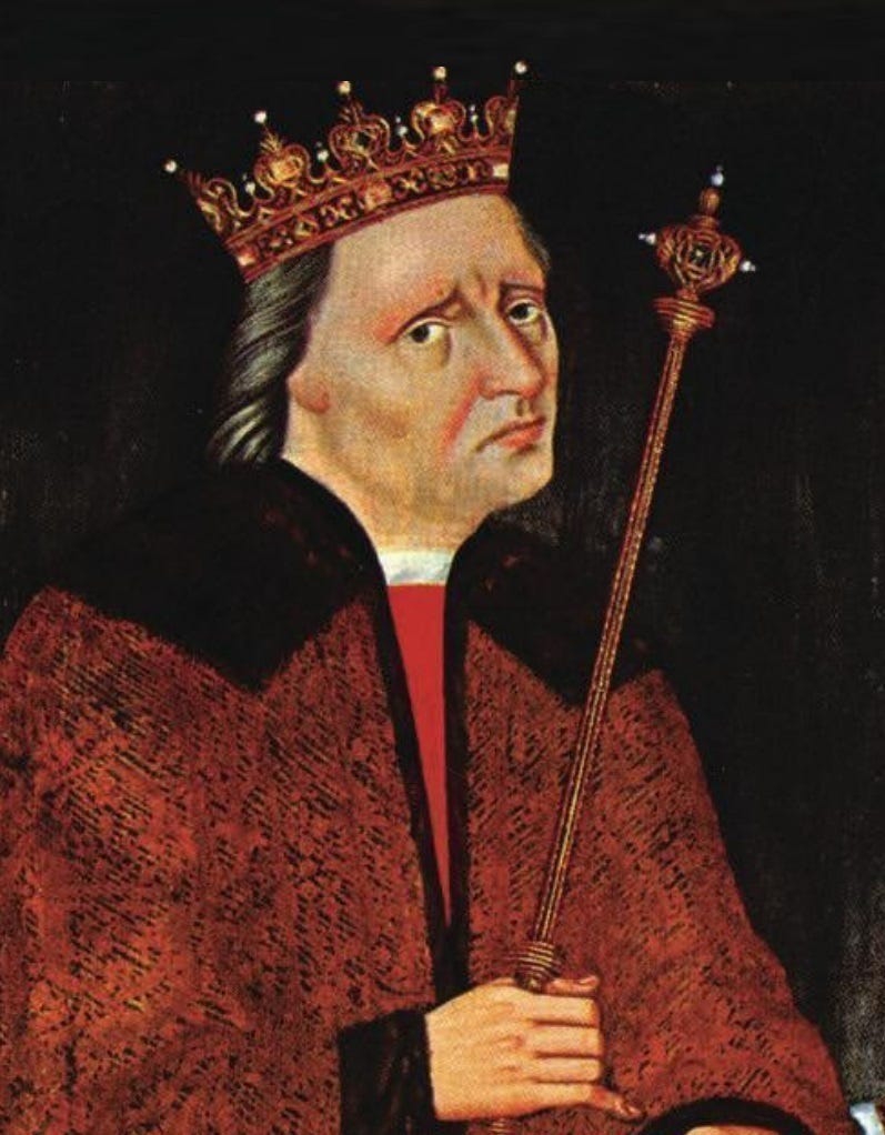 Christian, Count of Oldenburg, taken from https://en.wikipedia.org/wiki/Christian_I_of_Denmark#/media/File:Christian_I_of_Denmark,_Norway_&_Sweden_1440s.jpg