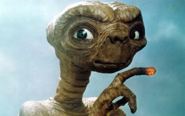 ET from the movie.