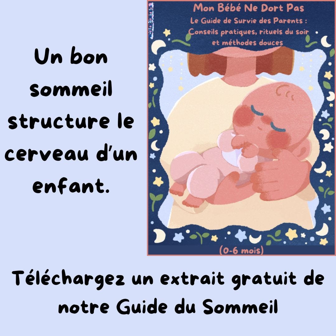 Extrait gratuit du guide du sommeil bébé 0 à 6 mois - Éveil et Sensation