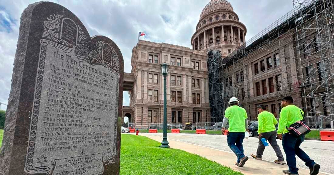 Texas could join Louisiana with a law to require the Ten Commandments in  classrooms : NPR