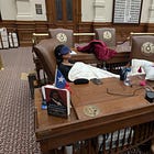Just Texas Governor Holding Black Lady Texas Rep Hostage In Capitol, IS THAT FINE?