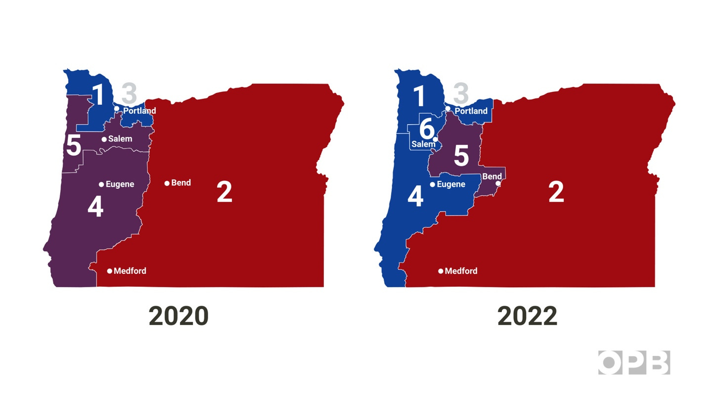 Oregon House District Maps from OPB Oregon House District Maps from OPB