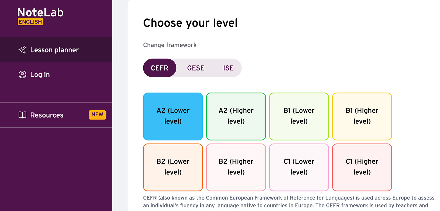 Cách NoteLab hỗ trợ xây dựng Lesson Plan chuẩn CEFR