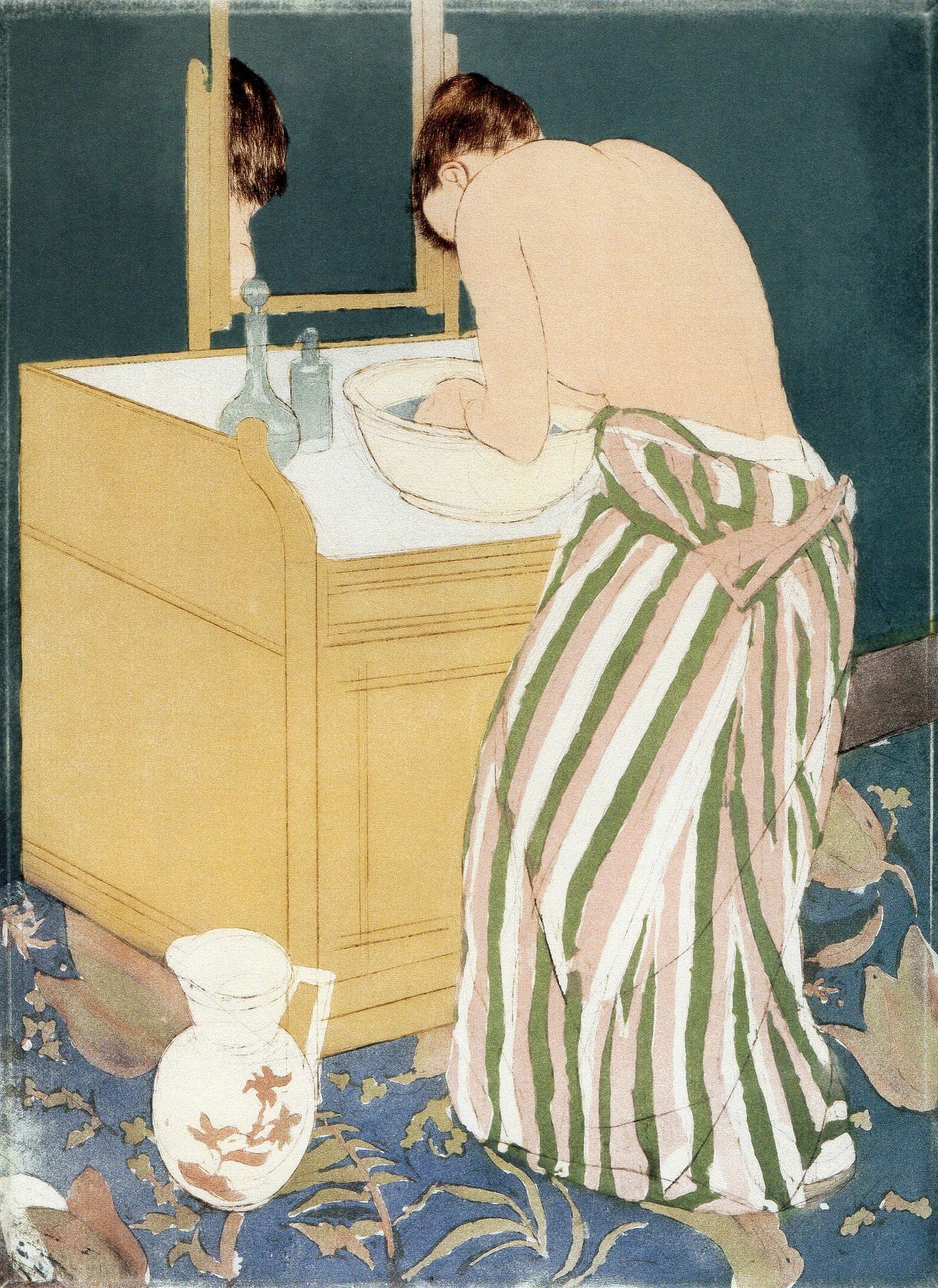 File:Mary Cassatt - Woman Bathing - NGC 29878.jpg - Wikimedia Commons