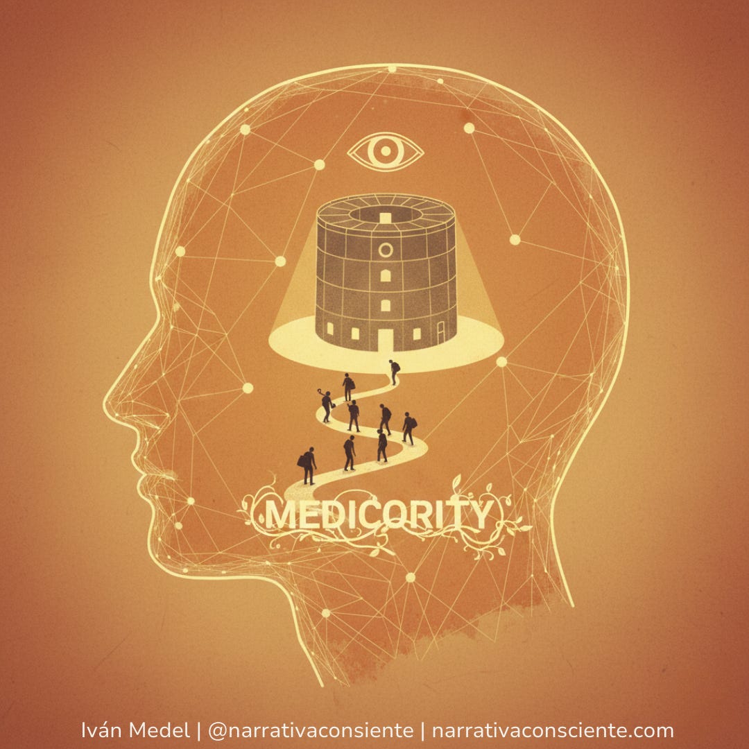 El guardián invisible: La mediocridad como arquitectura del control