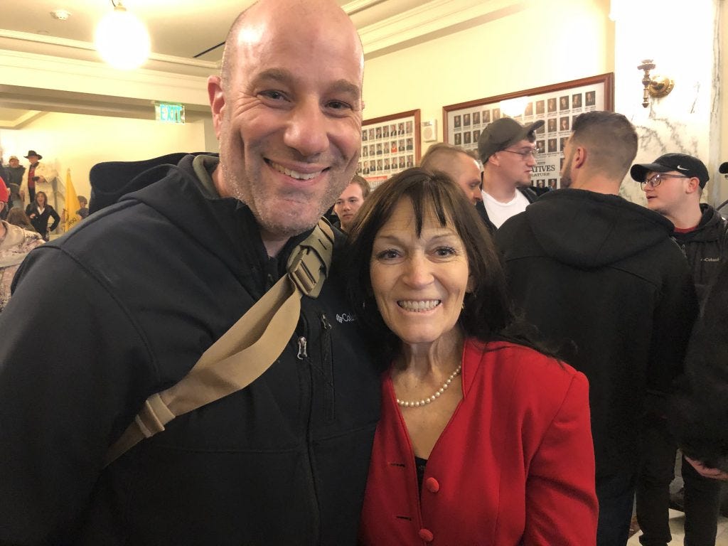 Representative Zito and Keith Graves