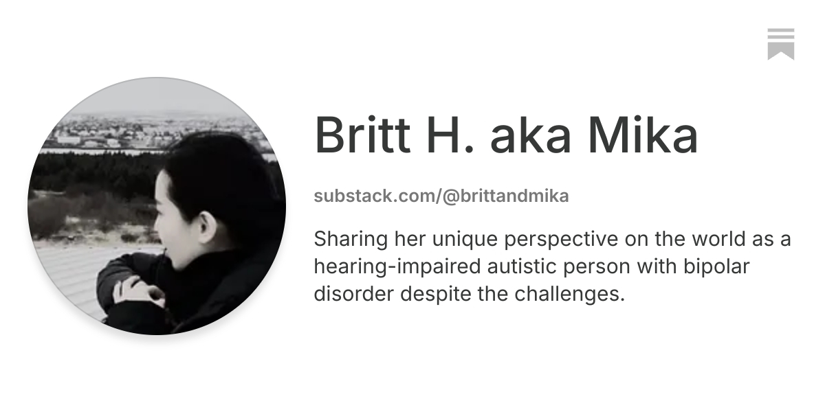Britt H. aka Mika | Substack