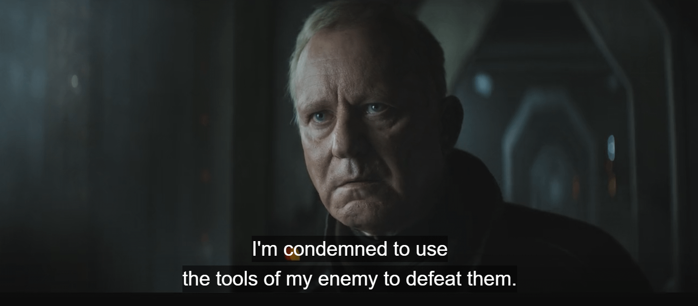 Andor S1EP10, "What is my sacrifice?" : r/andor Andor S1EP10, "What is my sacrifice?" : r/andor