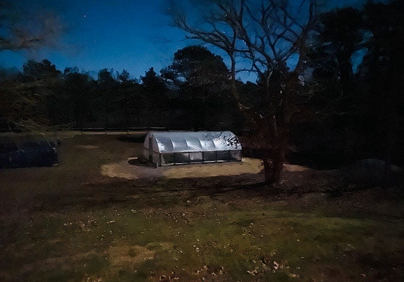 sixburnersue hoop house night sky