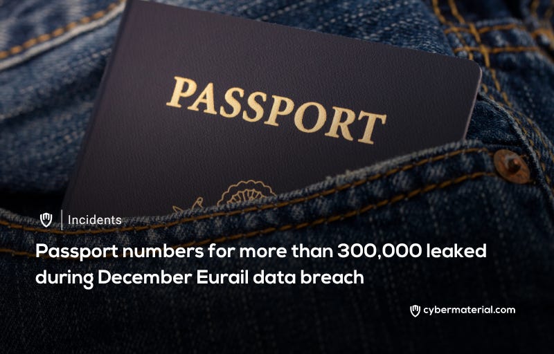 Eurail Data Breach Exposes Information of 300,000 Users