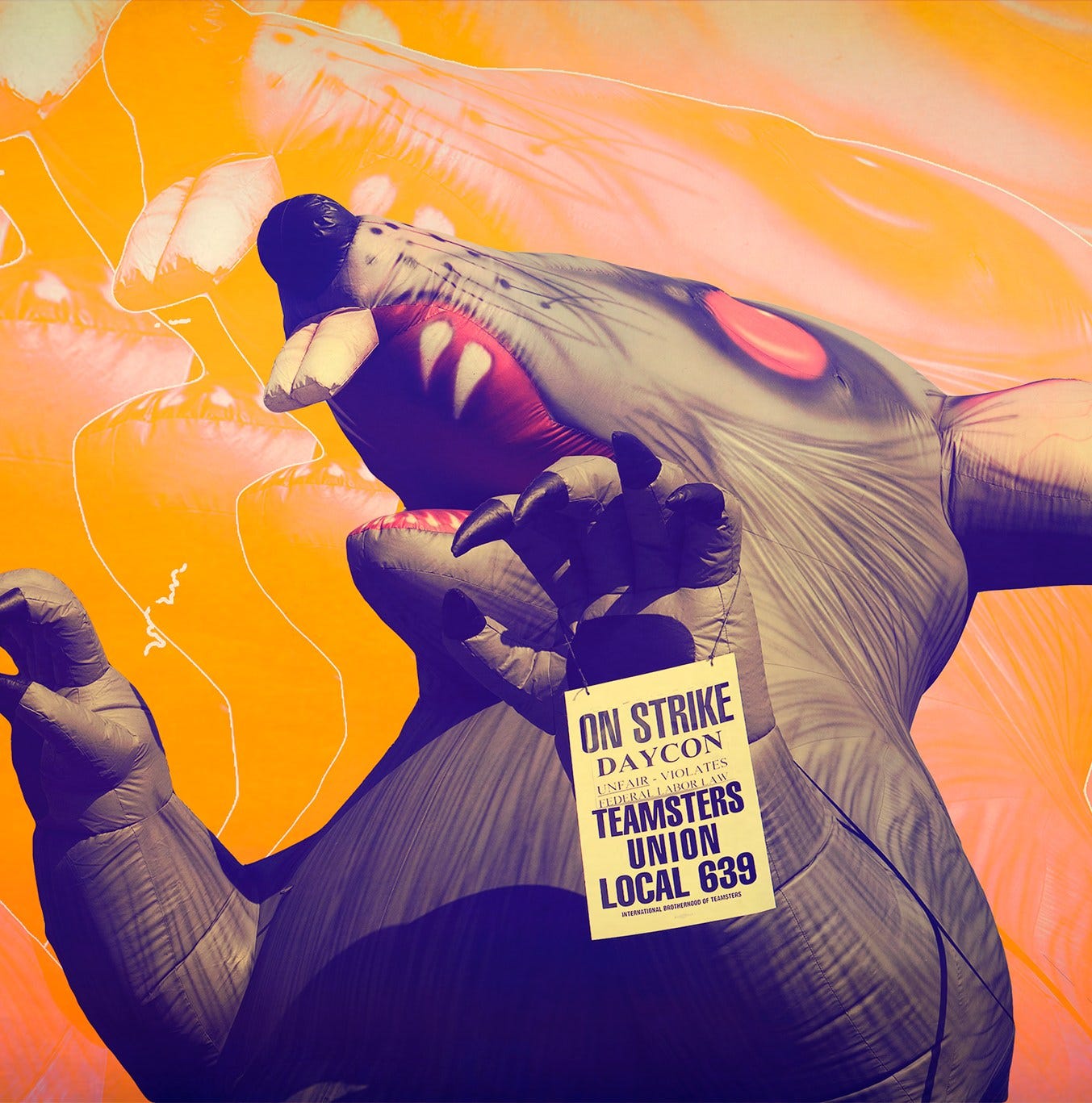 How a giant inflatable rat became the face of America's labor movement | The Verge How a giant inflatable rat became the face of America's labor movement | The Verge