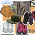 Getting dressed is like telling a joke. Are you doing hack material??