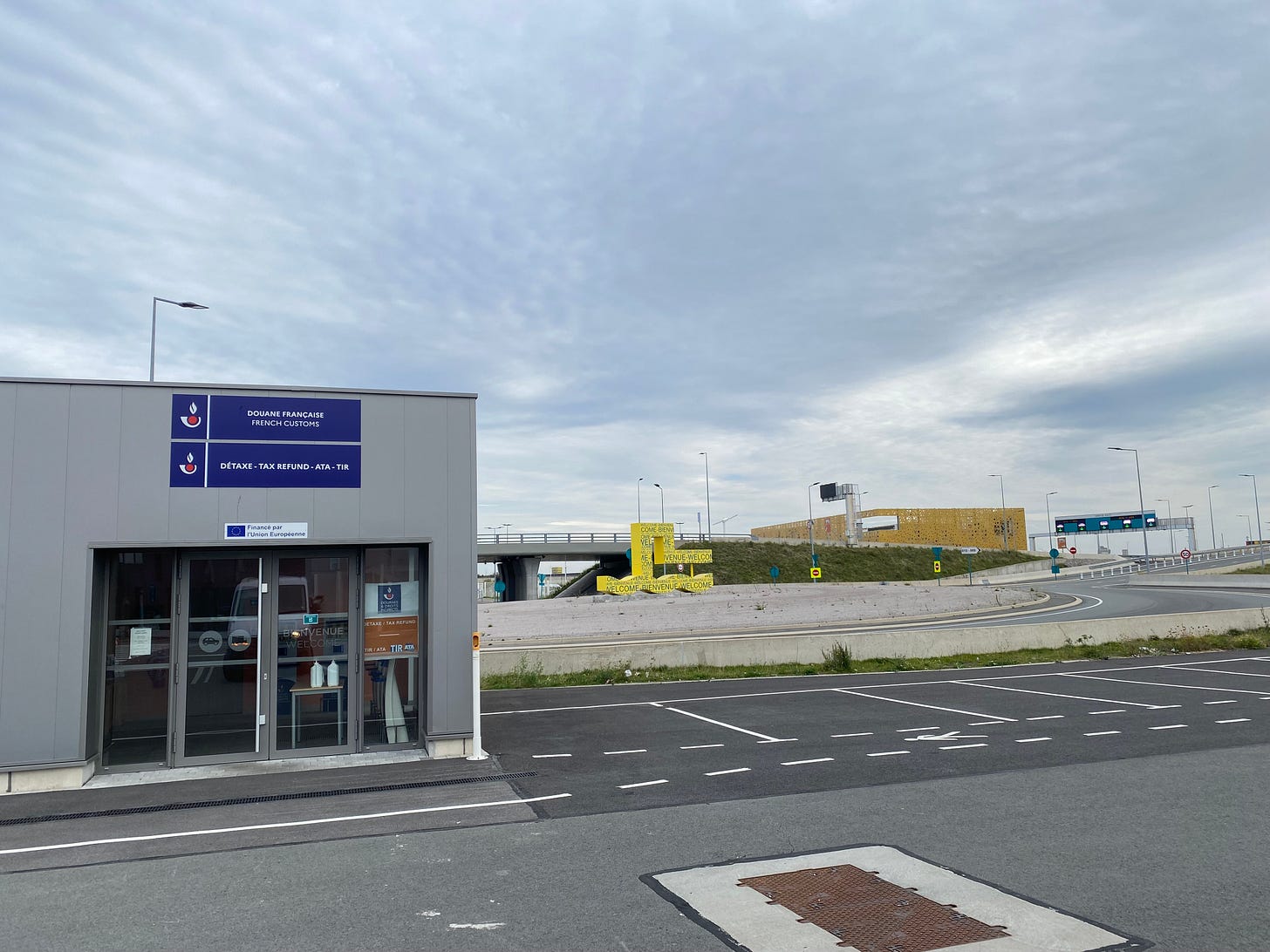 The customs house in Calais