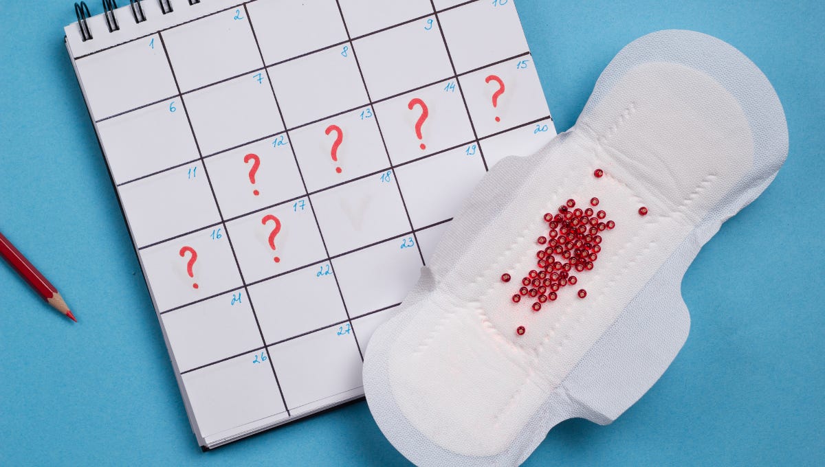 Menstruatie-app op smartphone voor het bijhouden van cyclus, zwangerschap en reproductieve gezondheidsgegevens