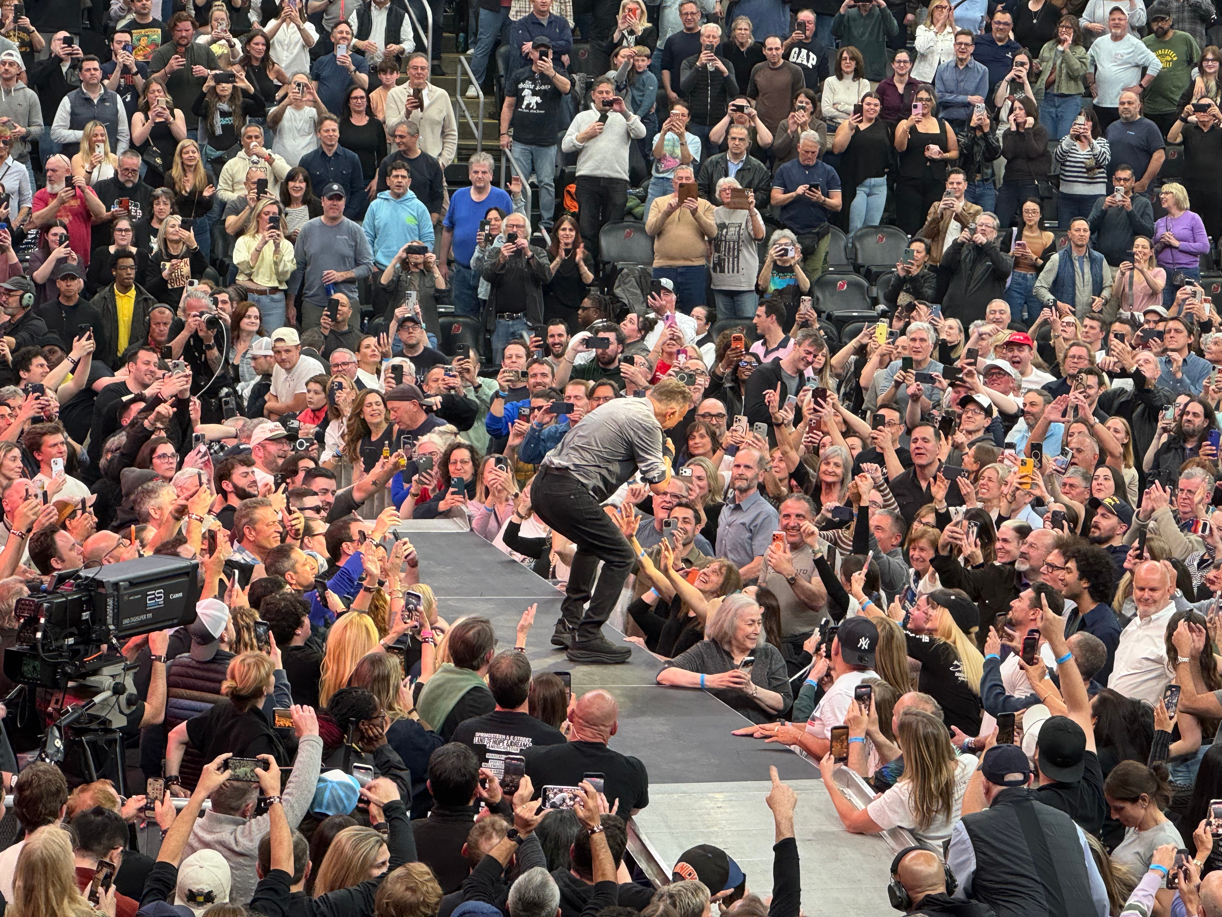 Springstreen No Surrender No Surrender. Bruce Springsteen led a tent revival and its message was ...