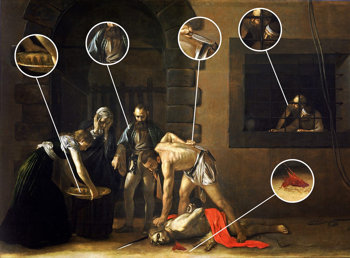 Caravaggio’s The Beheading of Saint John the Baptist Caravaggio’s The Beheading of Saint John the Baptist