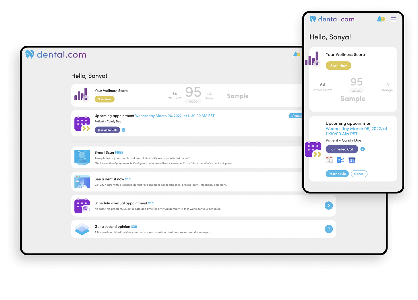 Dental Virtual appointment SaaS App