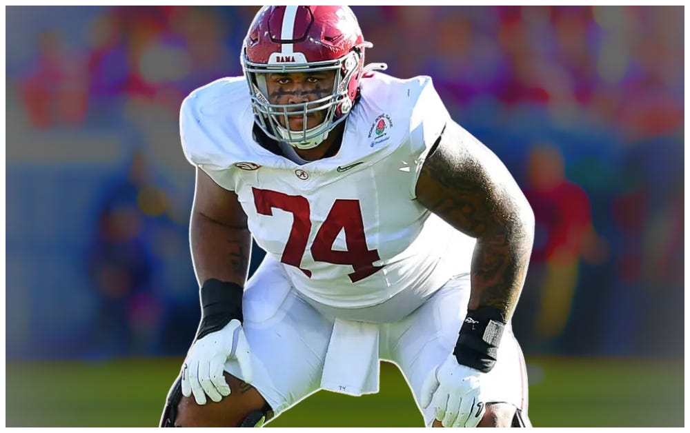 Kadyn Proctor | 2026 NFL Draft Profile: Post-Combine Top-50 Snapshot