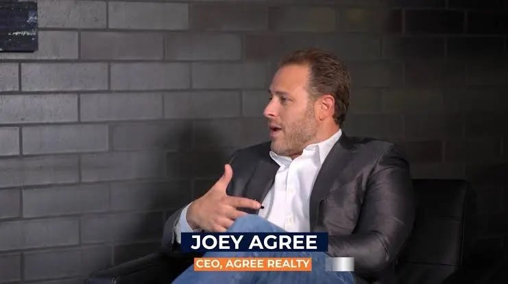 Our CEO Joey Agree is now on LinkedIn! Give him a follow! | Agree Realty Corporation