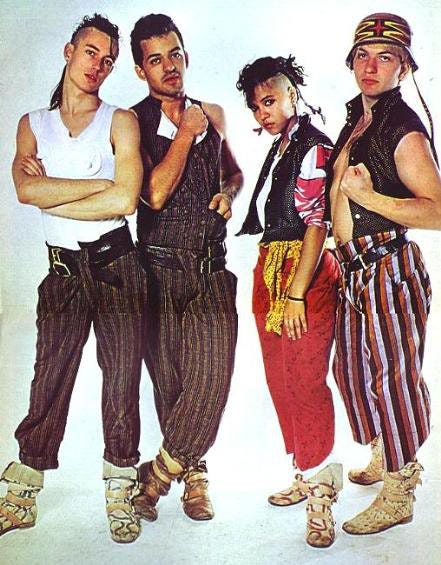 The band Bow Wow Wow.