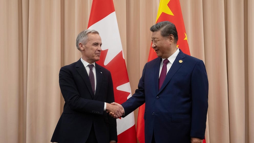 Canadian PM Mark Carney arrives in Beijing for landmark four-day visit to China - ABC News Canadian PM Mark Carney arrives in Beijing for landmark four-day visit to China - ABC News