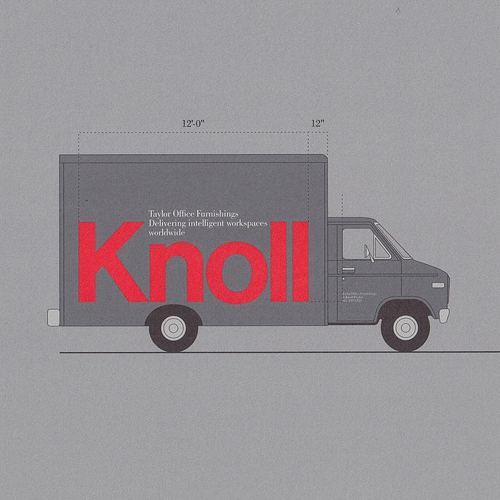 Knoll Brand Guidelines, Logo histories, LogoArchive