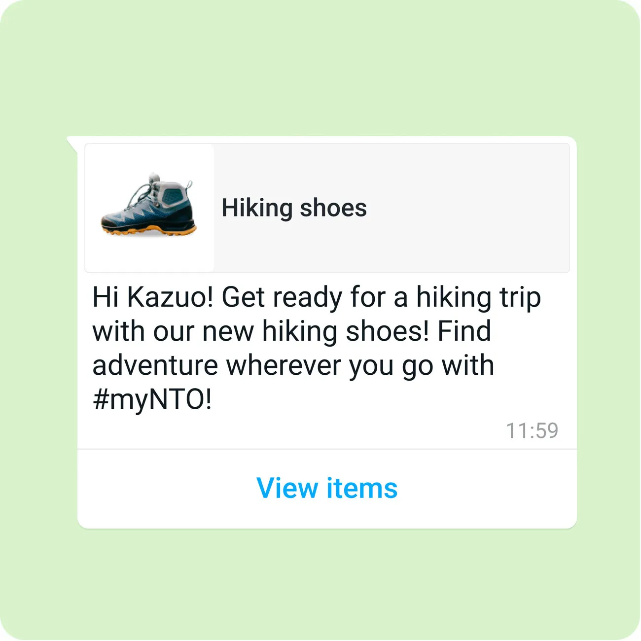 Hiking Shoes | Hi Kazuo! Get ready for a hiking trip with our new hiking shoes! Find adventure wherever you go with #myNTO!