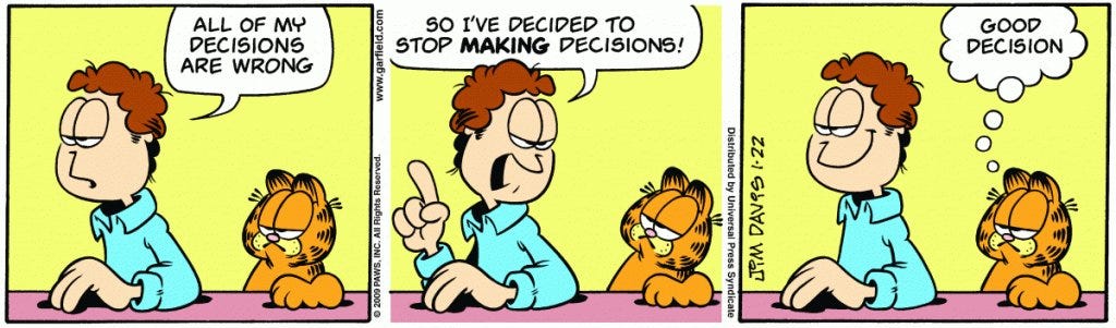 Focus on making fewer, more important decisions - Don McMinn %