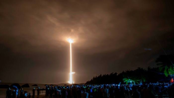 A Long March 5 rocket